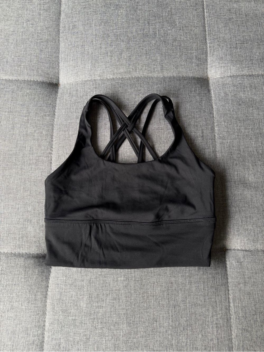 NEW Black Strappy Sports Bra